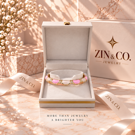 Bracelet Deblij Rose & Doré